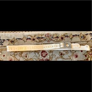 Christian Lacroix Belt